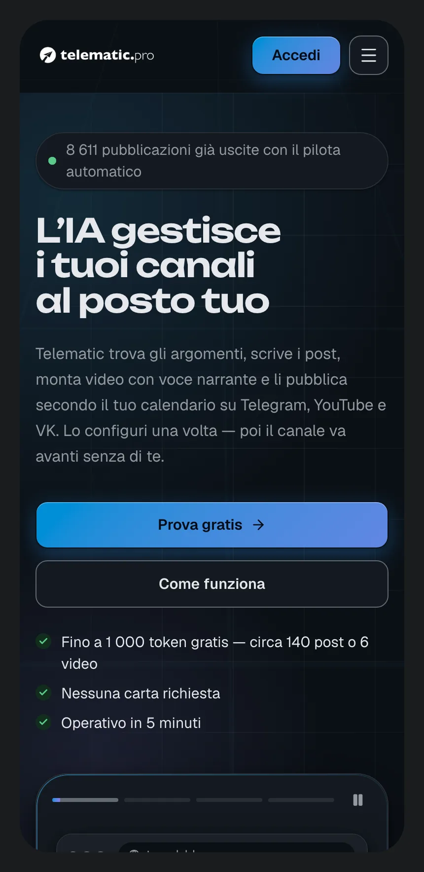 Versione mobile