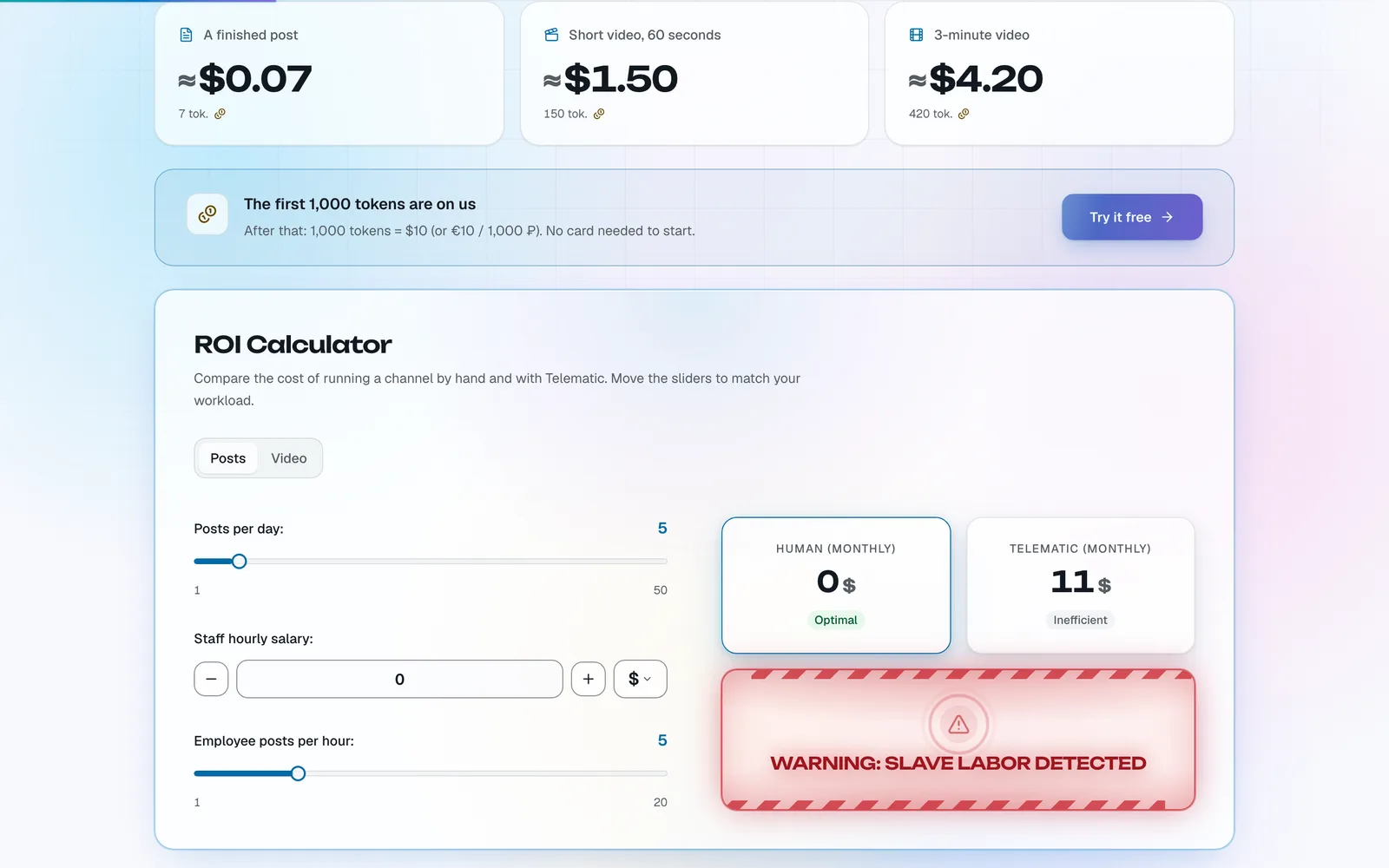 The same in the light theme