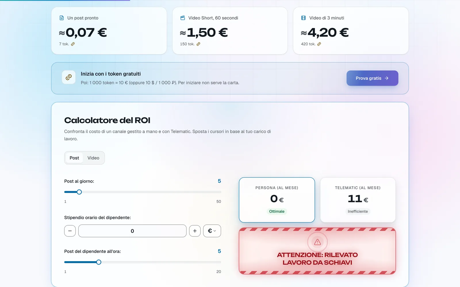 Lo stesso nel tema chiaro
